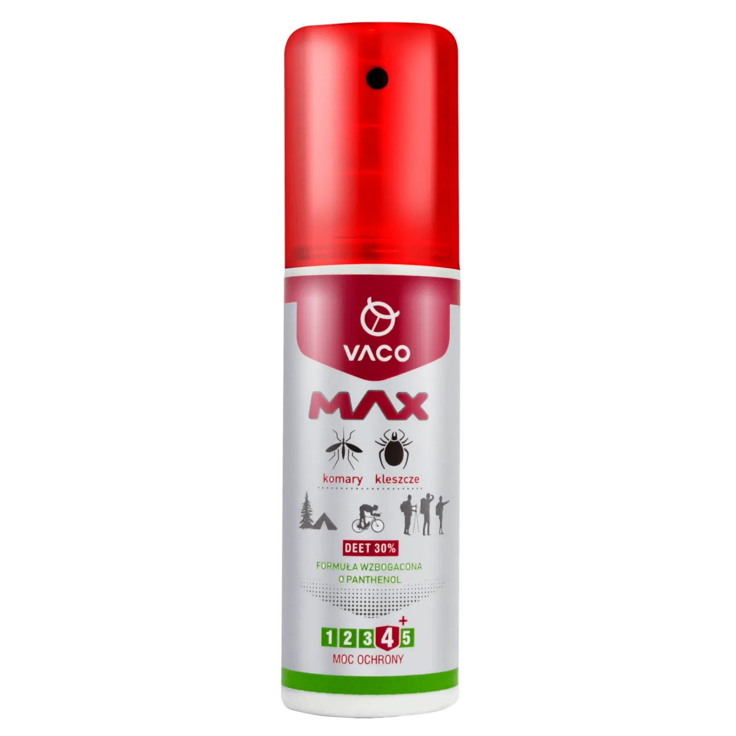 VACO MAX LIQUID FOR MOSQUITOES AND TICKS DEET 30% – 80 ML
