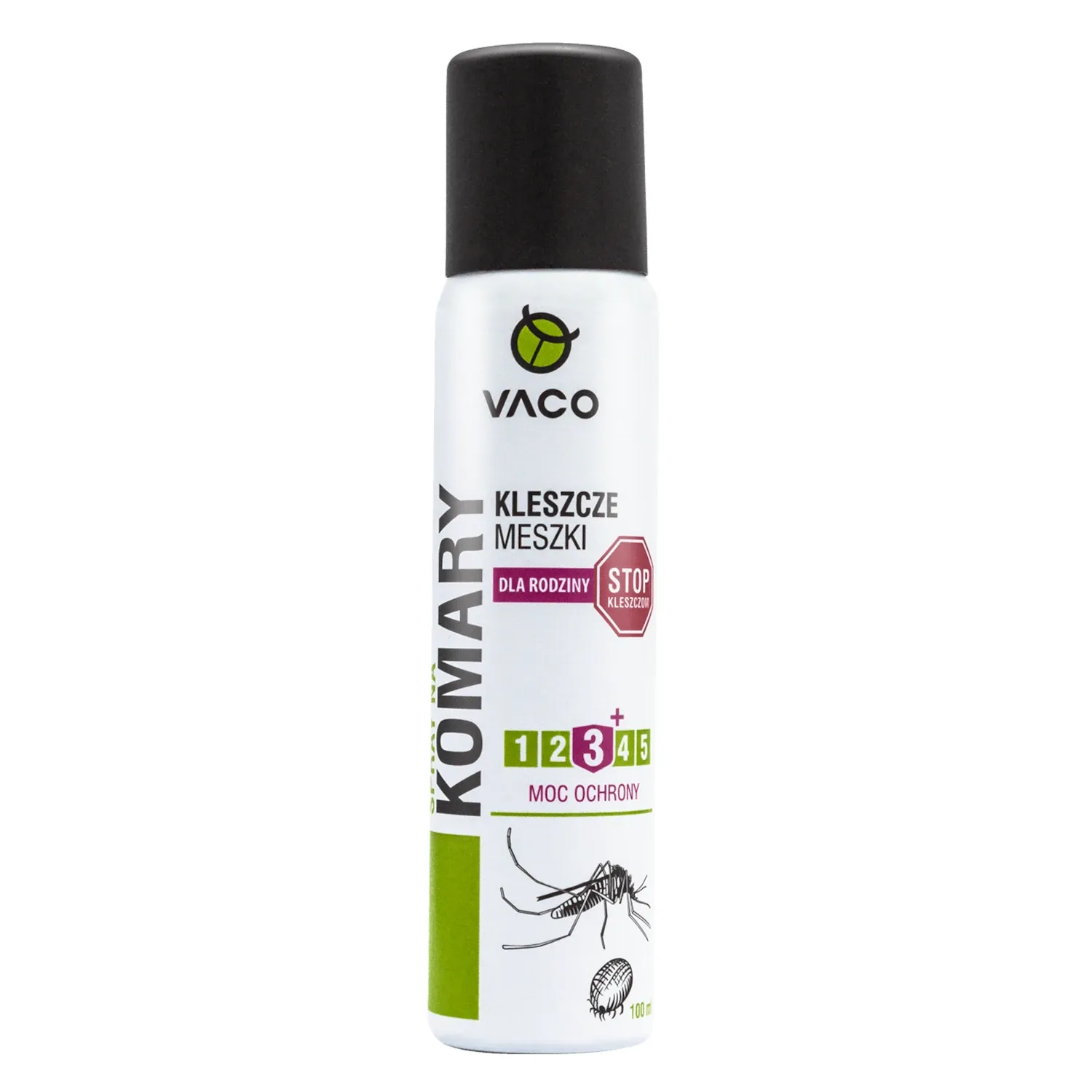 Spray na komary, kleszcze i meszki 100 ml VACO