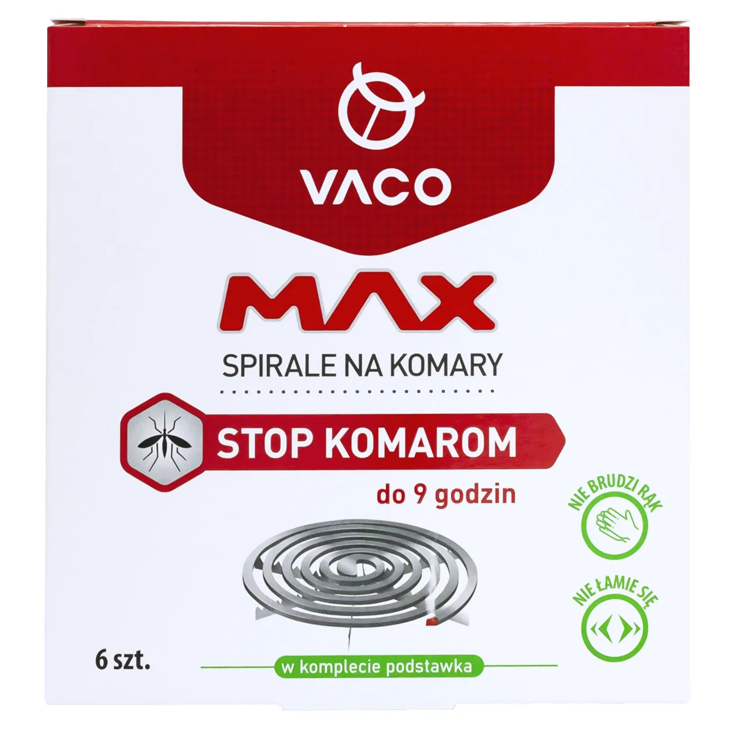 VACO Spirals for mosquitoes MAX 6 pcs.