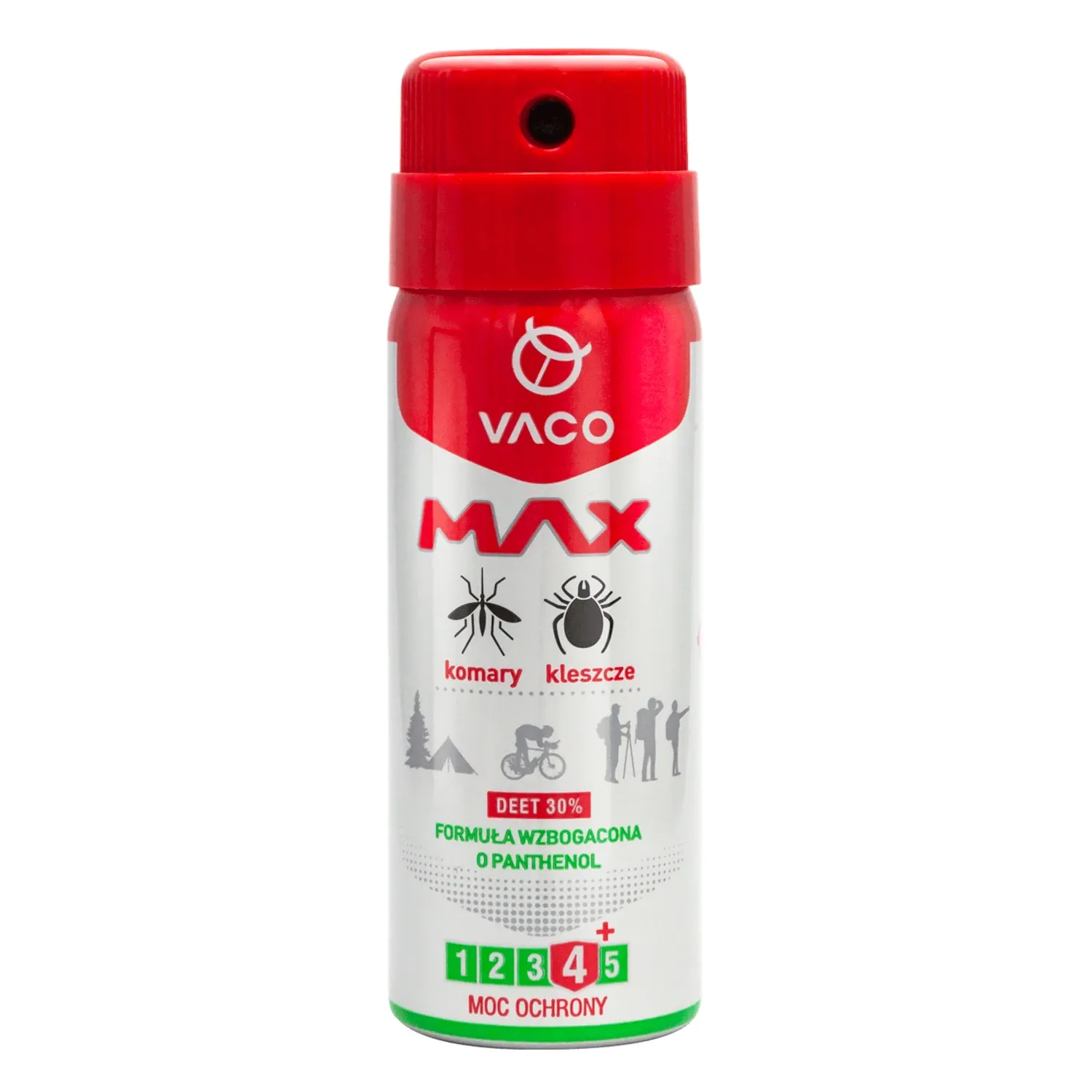 VACO Spray MAX for mosquitoes, ticks, messes with PANTHENOL (mini)
