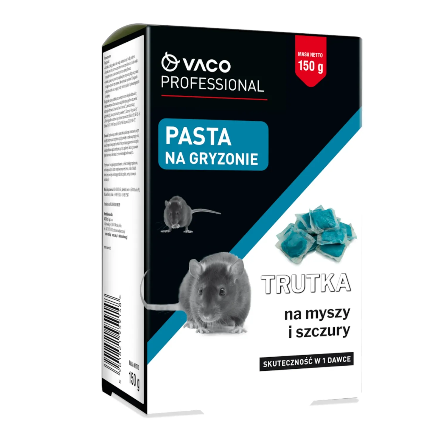 VACO PROFESSIONAL PASTE FOR MICE AND RATS (BOX) 150G