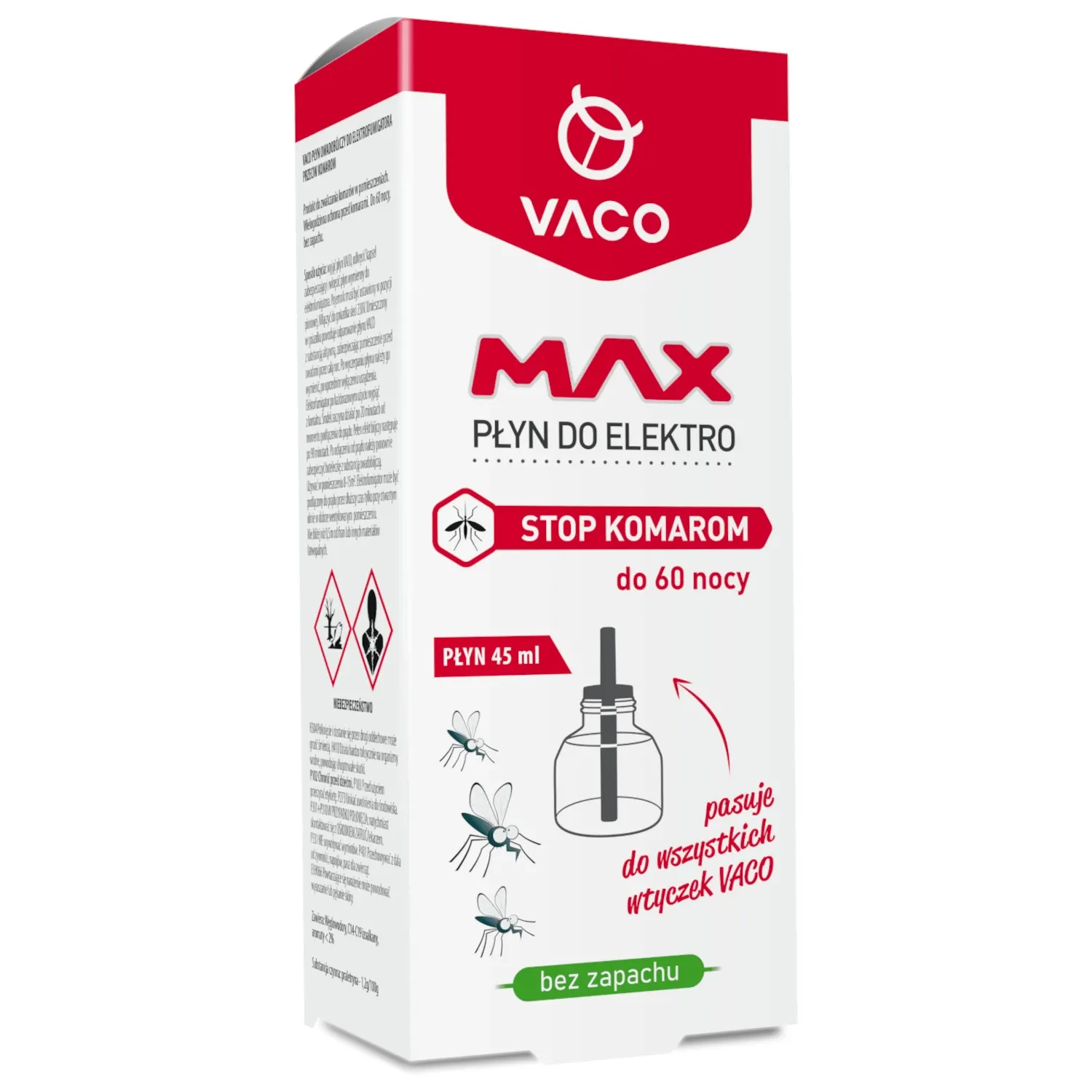Wkład do elektro MAX na komary do kontaktu VACO